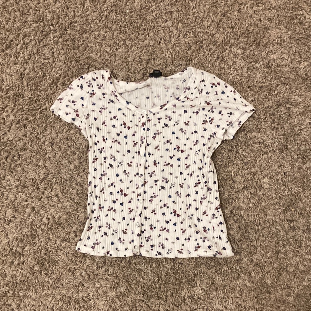 floral top!